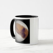 Simulierte Sicht auf die Mars Tasse (Vorderseite Links)