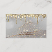 simulierte Visitenkarte für Funkeln (Rückseite)