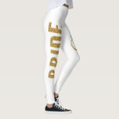 Simulierter Glitzer BRIDE-Leggings mit Ring Leggings (Rechts)