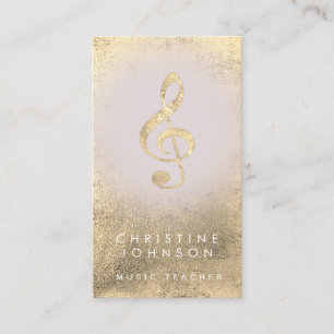 simulierter Goldfolien-Klebestreifen Visitenkarte