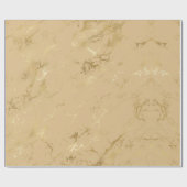 Simuliertes Gold-Foil- und Glitzer-Textur-Celebrat Geschenkpapier (Flach)