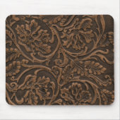 Simuliertes Sattel-Leder Mousepad (Vorne)