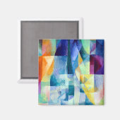 Simultane Fenster von Robert Delaunay Magnet (Vorderseite/Rückseite)