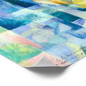 Simultane Fenster von Robert Delaunay Poster (Ecke)