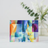 Simultane Fenster von Robert Delaunay Postkarte (Stehend Vorderseite)