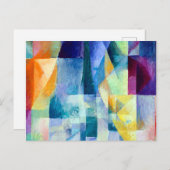 Simultane Fenster von Robert Delaunay Postkarte (Vorne/Hinten)