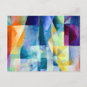 Simultane Fenster von Robert Delaunay Postkarte (Vorderseite)