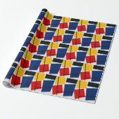 Simultane Gegenkomposition Geschenkpapier (Ungerollt)