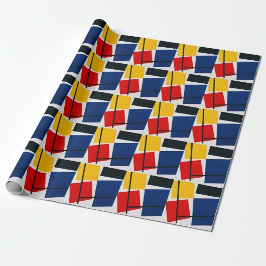 Simultane Gegenkomposition Geschenkpapier (Ungerollt)