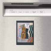 Simultane Kleiderformen von Sonia Delaunay, Magnet (In Situ (Geschirrspüler))
