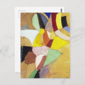 Simultane Solarzellen | Sonia Delaunay | Postkarte (Vorne/Hinten)