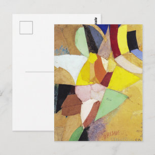 Simultane Sonnenprismen Sonia Delaunay Postkarte