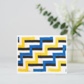 Simultane Stoffe | Sonia Delaunay | Postkarte (Stehend Vorderseite)