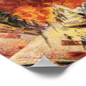 Simultane Visionen Umberto Boccioni, 1912 Poster (Ecke)