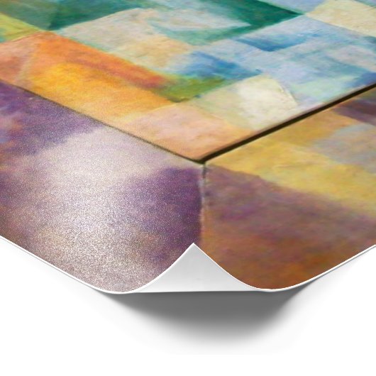 Simultanes Windows | Robert Delaunay | Poster (Ecke)