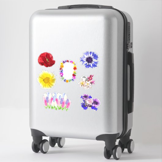 Simvol-Aufkleber-Blume Aufkleber (Koffer)