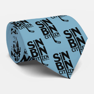 Sin Bin Citizen Hockey Blue Krawatte