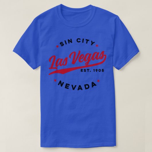 Sin City Las Vegas Nevada T-Shirt (Design vorne)