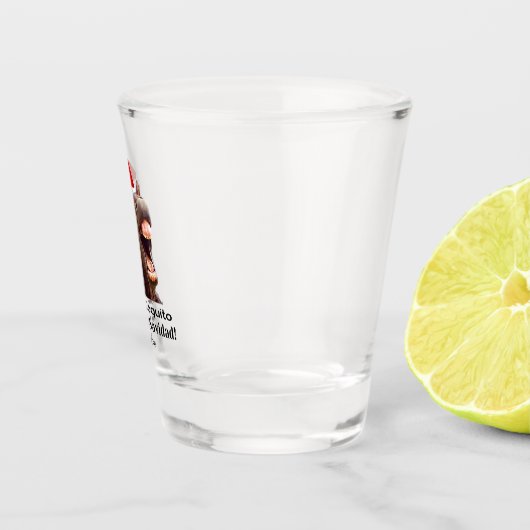Sin Coquito No Es Navidad Schnapsglas (Rechts)