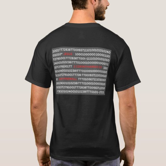 Sin Firewall T-Shirt (Rückseite)