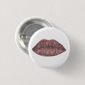 "Sin from my Lips" R+J Zitat-Button Button (Vorne & Hinten)