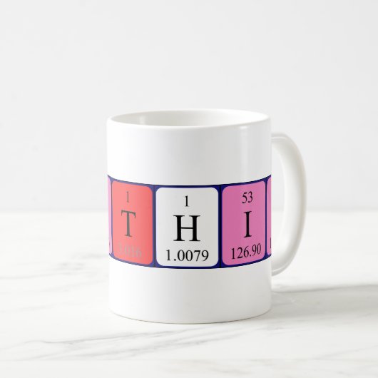 Sin Periodenname Tasse (VorderseiteRechts)