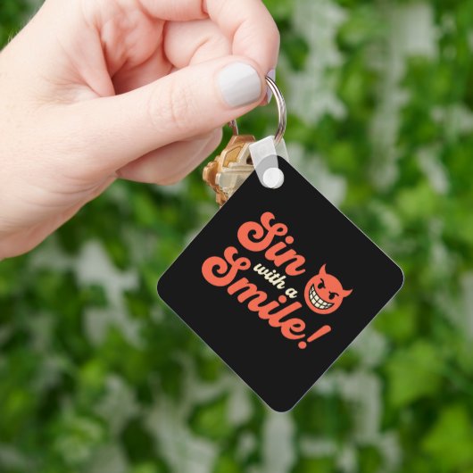 Sin with a Smile Schlüsselanhänger (Hand)