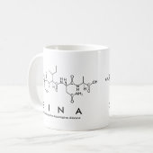 Sina Peptid-Namen-Tasse Kaffeetasse (Vorderseite Links)