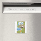 Sinai Halbinsel Flugplakat Magnet (In Situ (Geschirrspüler))