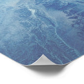 Sinai Halbinsel vom Weltraum Poster (Ecke)