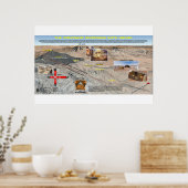 Sinai - Prophetische Muster 10 Poster (Küche)