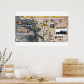 Sinai - Prophetische Muster 7 Poster (Küche)