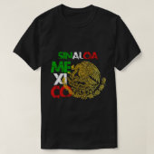Sinaloa Mexico Flaggen-Shirt-Shirt T-Shirt (Design vorne)