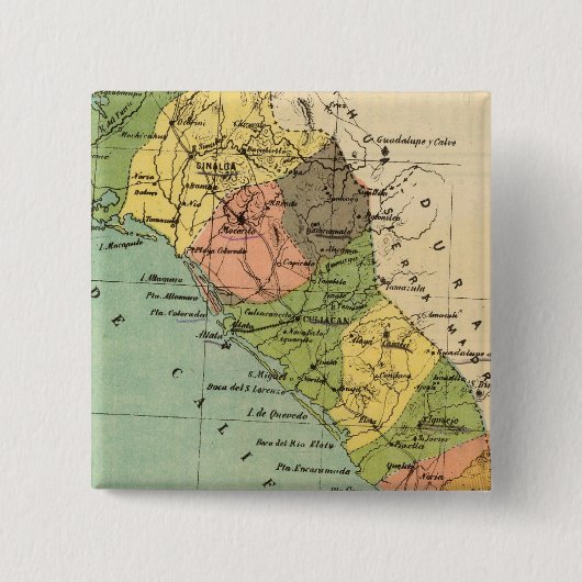 Sinaloa, Mexiko Button (Vorderseite)