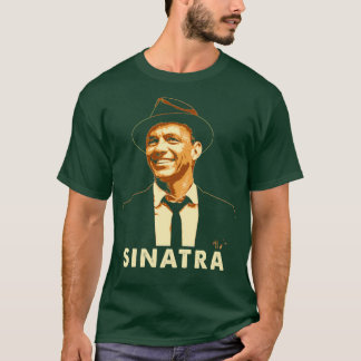 Sinatra Vintage Retro Farben T-Shirt