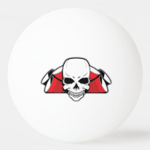 SINBP Schädel und Schalen-Bier Pong Ball