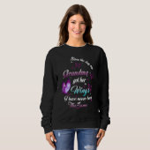 Since The Day My Grandma Got Her Wings Memorial Of Sweatshirt (Vorne ganz)