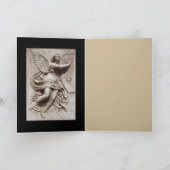 Sinceras Condolencias ANGEL Spanish Sympathy Card Karte (Innenseite)