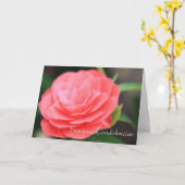 Sinceras Condolencias Spanische Beileid-Karte Karte (Gelbe Blume)