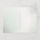 Sincere Beileid | Aquarellfarben Postkarte (Rückseite)