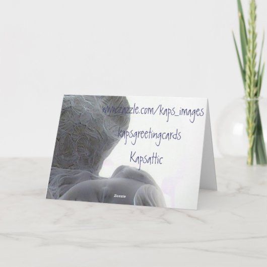 Sincere Beileid Karte (Rückseite)