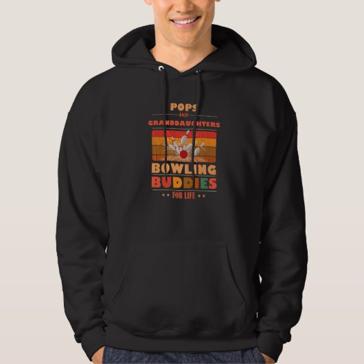 Sincere Granddaughters POPS Buddies For Life Bowli Hoodie (Vorderseite)
