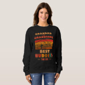 Sincere Grandparents Buddies For Life Grandad Gran Sweatshirt (Vorne ganz)