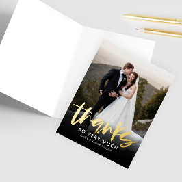 Sincere Vielen Dank Foto Vielen Dank Grußkarte Mit Foliendruck