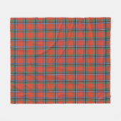 Sinclair Ancient Kariert Fleecedecke (Vorderseite (Horizontal))