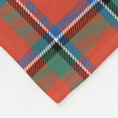 Sinclair Ancient Kariert Fleecedecke (Ecke)