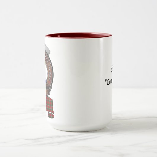 Sinclair Clan Abzeichen Combo 15oz Tasse (Zentrum)