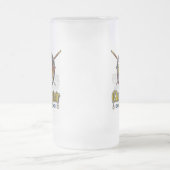 Sinclair Clan Abzeichen Mattglas Bierglas (Mittel)