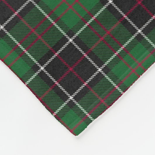 Sinclair Clan Jagd Tartan Variante Kariert Fleecedecke (Ecke)