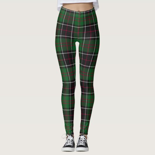 Sinclair Clan Jagd Tartan Variante Kariert Leggings (Vorderseite)